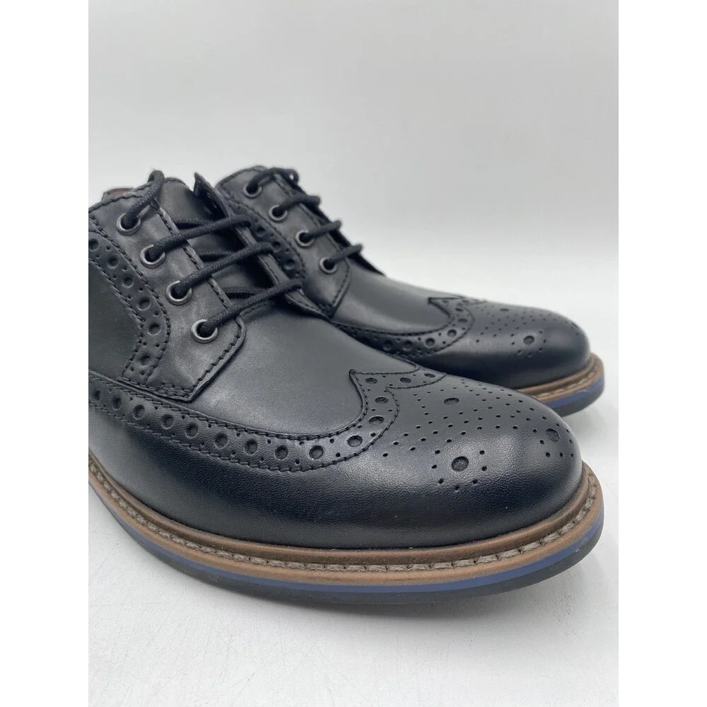 BOSTONIAN MELSHIRE WING Men's NEW Dress Shoes Black Leather Multiple Sizes